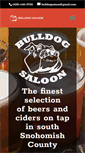 Mobile Screenshot of bulldogsaloon.com